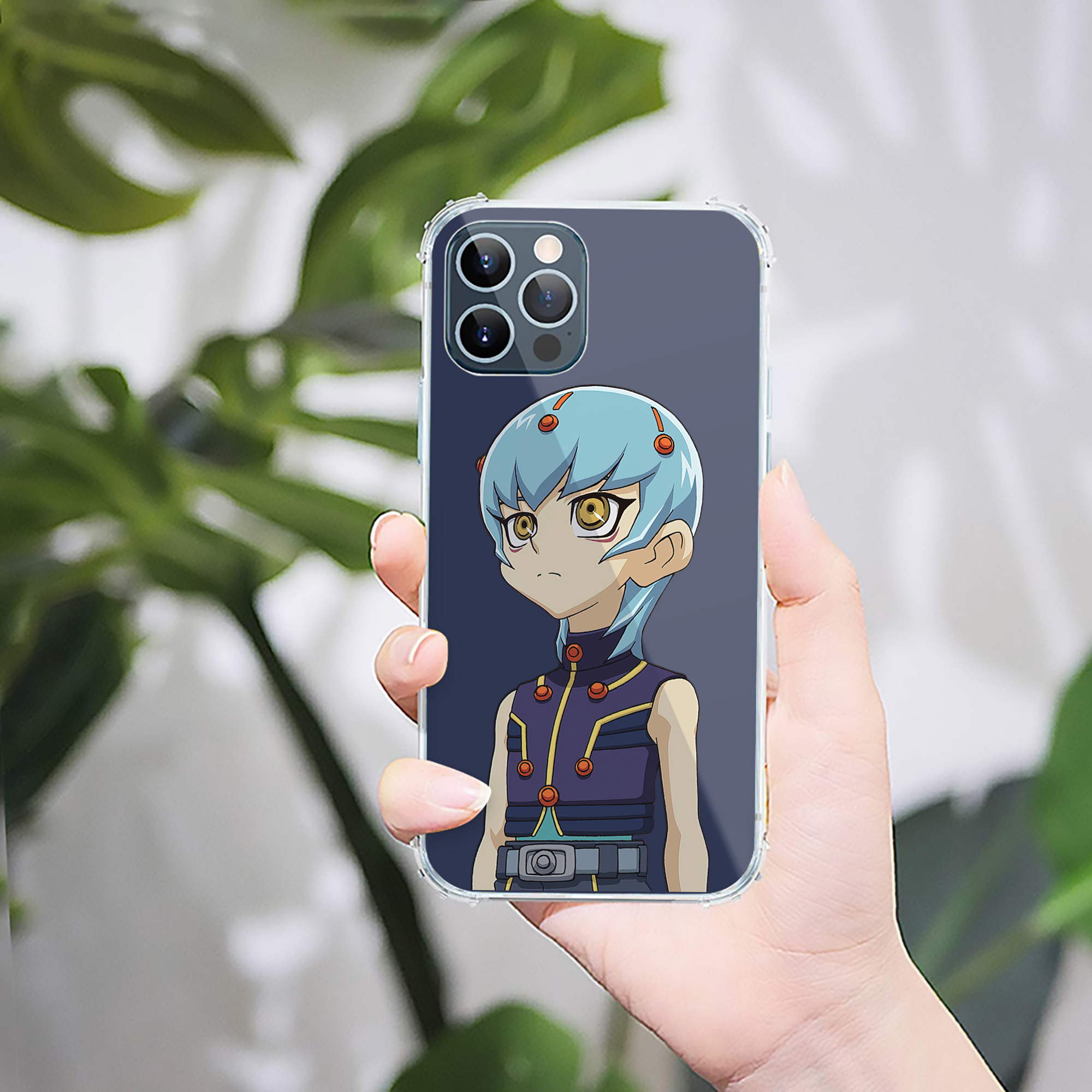 （画像用） 遊☆戯☆王 Yu-Gi-Oh! 【iPhone 12シリーズ対応】透明スマホケース（クリアソフトケース）